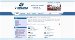Desktop Screenshot of o-reklamuj.pl